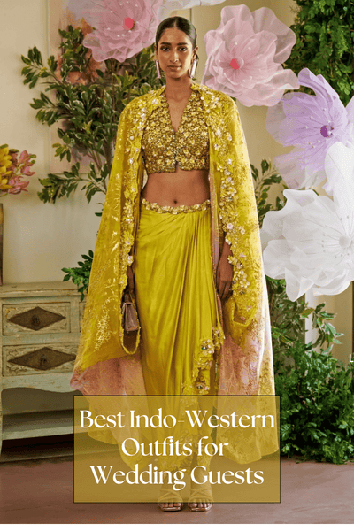 Best Indo-Western Outfits for Wedding Guests: Dhoti Drapes, Jumpsuits & More