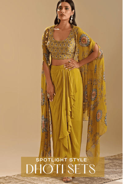 Bestseller Indo Western Silhouette Dhoti Sets: Top 5 Picks by Juhi Bengani