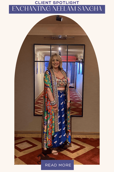 Neelam Sangha Showcases the Versatility of Indo-Western Styles for Wedding Occasions