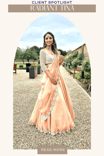 Tina Stuns in Vvani at a Family Wedding : "I Absolutely LOVE My Outfit!"