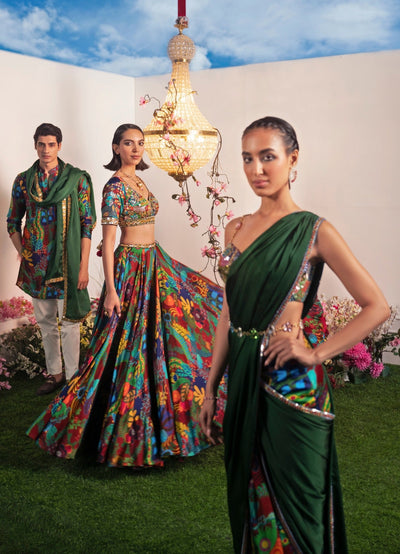 Top 5 Sangeet Outfit Styles to Shine in 2024: Trends & Picks from Fabilicious Fashion