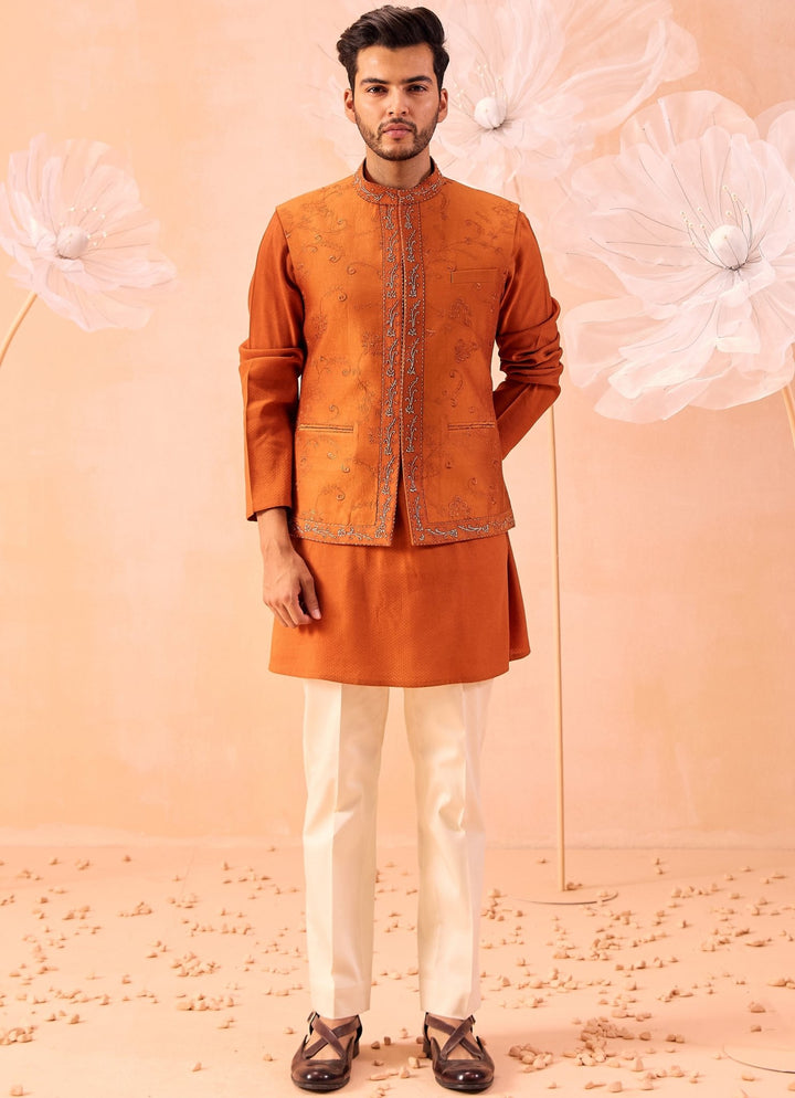 Nehru jacket floral best sale