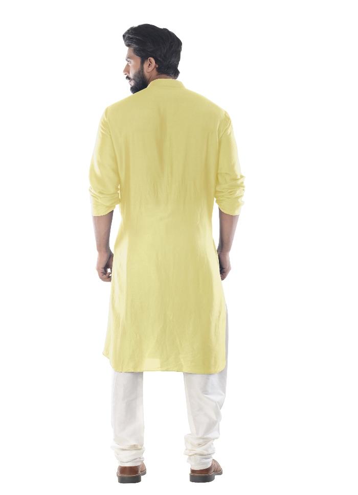 Buy online Men White Cotton Silk Kurta Pyjama Ethnic Wear Set from Clothing  for Men by Sultan The King Of Kurta for ₹1069 at 60% off | 2024 Limeroad.com