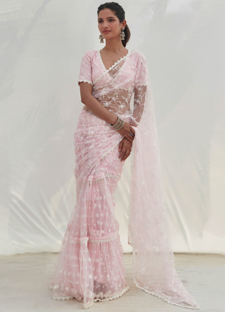 Whatsapp on 9496803123 to customise handwork n cutwork | Kerala saree blouse  designs, Half saree designs, Set saree