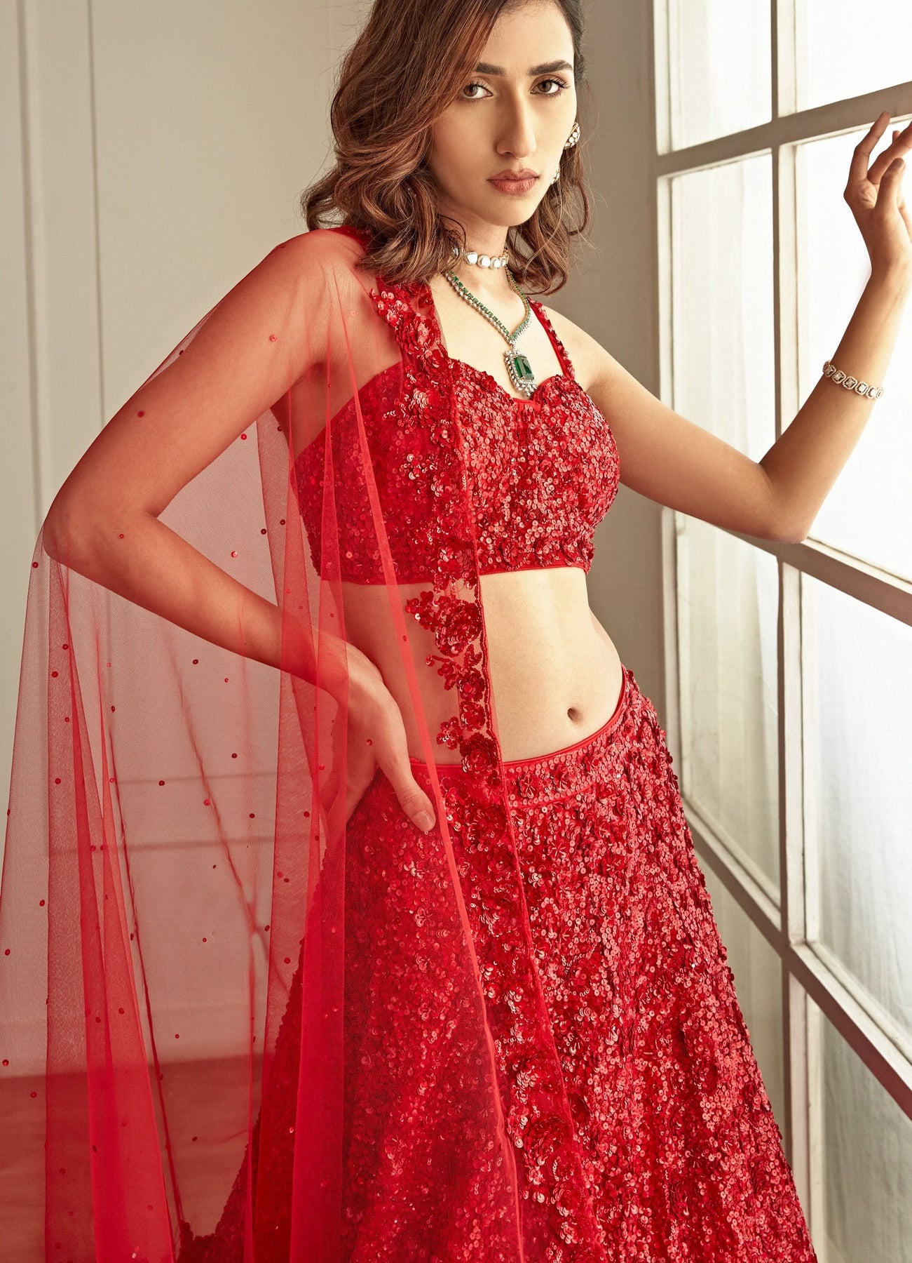 Ravishing In Red: Bridal Designs For The Upcoming Bridal Season