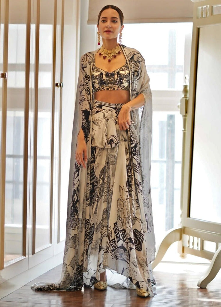 Indian Designer Lehenga Anisha Shetty  Fabilicious Fashion – Tagged  Fusion